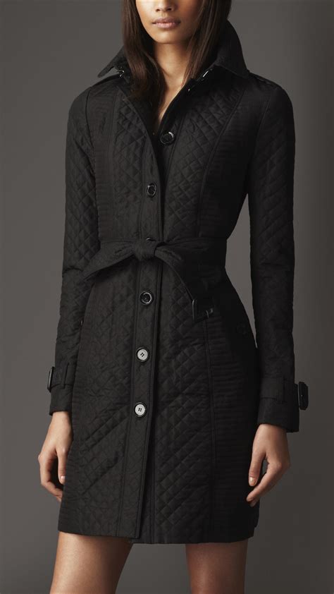 burberry trench quilted lining|burberry long quilted trench coat.